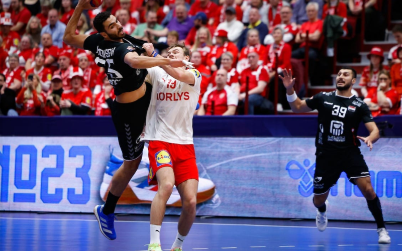 الدنمارك تهزم مصر وتجبرها على مواجهة صعبه ضد السويد في بطولة العالم لكرة اليد
